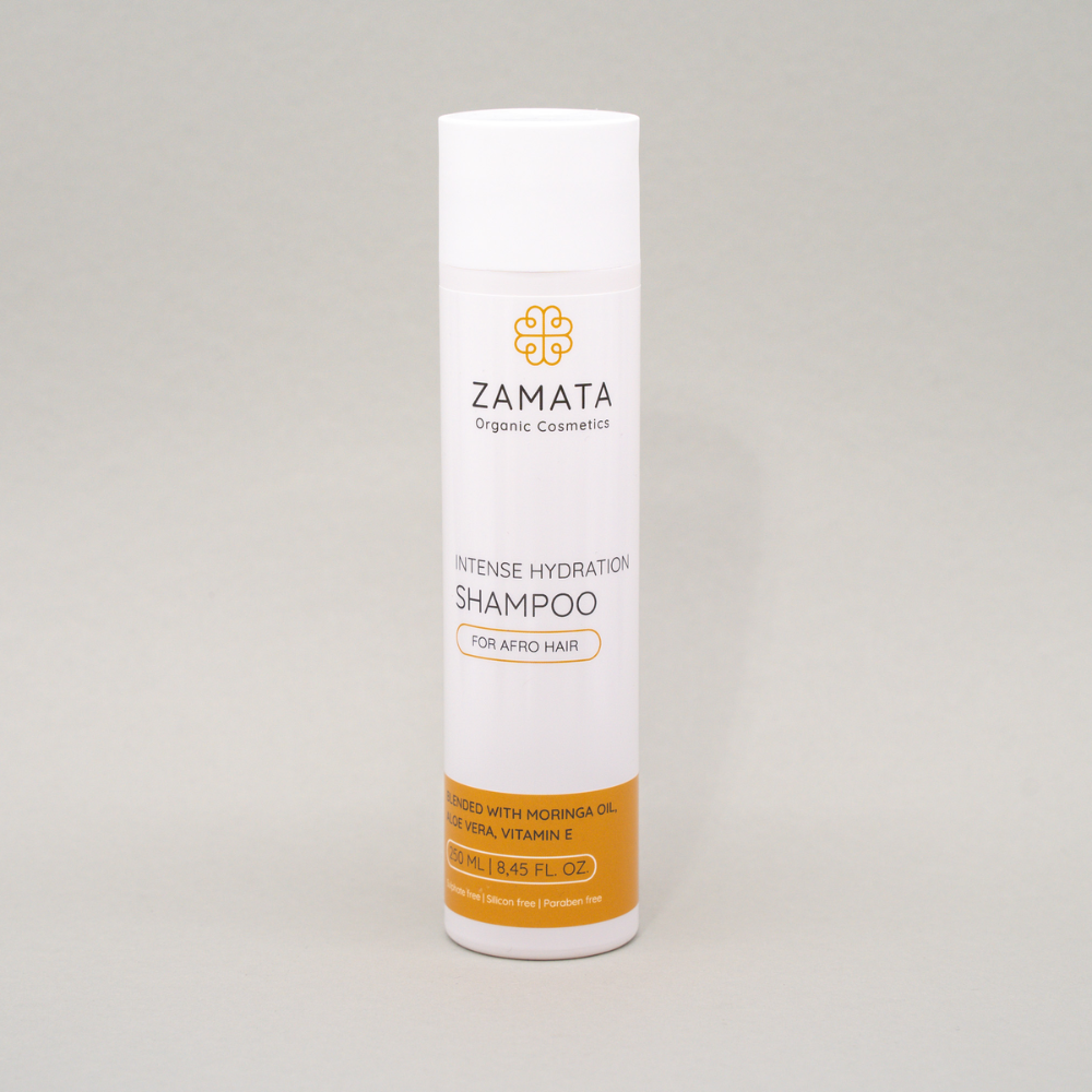 Shampoo für Afrohaare & Afrolocken: Flasche von vorne