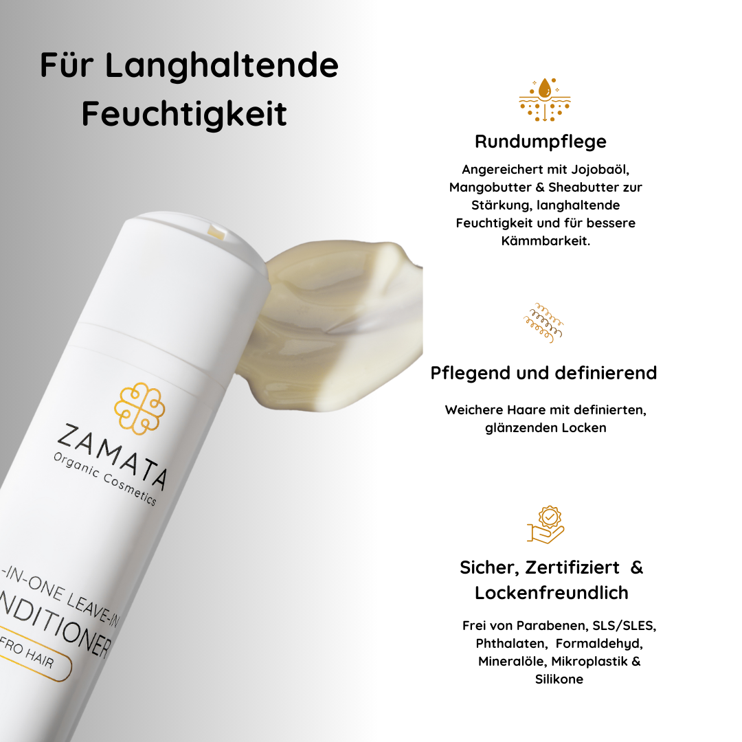 All-in-one-Leave-in Conditioner vorne mit Vorteile