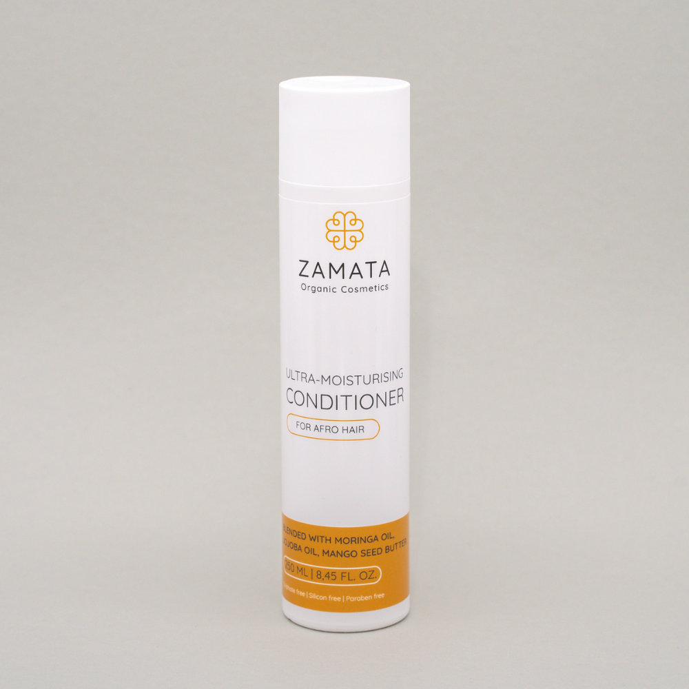 Conditioner für Afrohaare & Afrolocken: Flasche von vorne